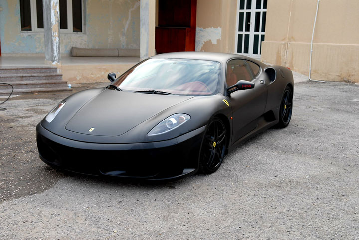 flat black ferrari 1.JPG