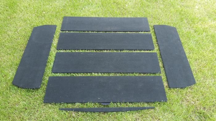 Čalouněné segmenty