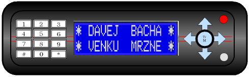 Výchozí verze panelu