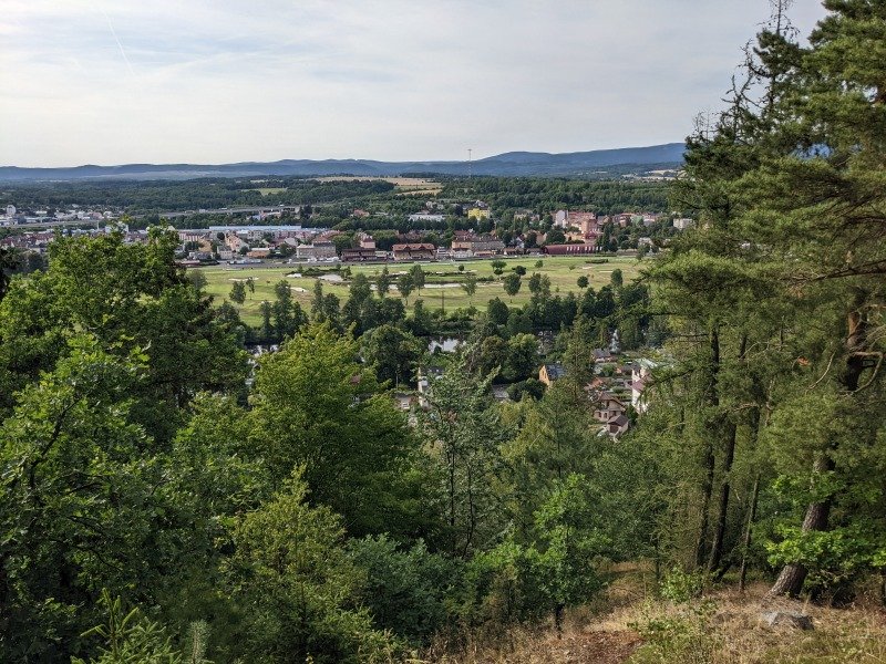 Vyhlídka na skalce