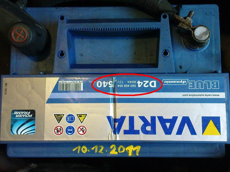 Varta VT560408BD = náhrada za Solite 48-23GL v Hyundai Accent 2005 1.5CRDi.<br />EN: Varta VT560408BD = replacement for Solite 48-23GL in Hyundai Accent 2005 1.5CRDi.